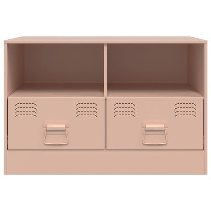 TV Cabinet Pink 67x39x44 cm Steel