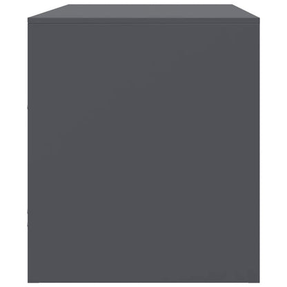 TV Cabinet Anthracite 67x39x44 cm Steel