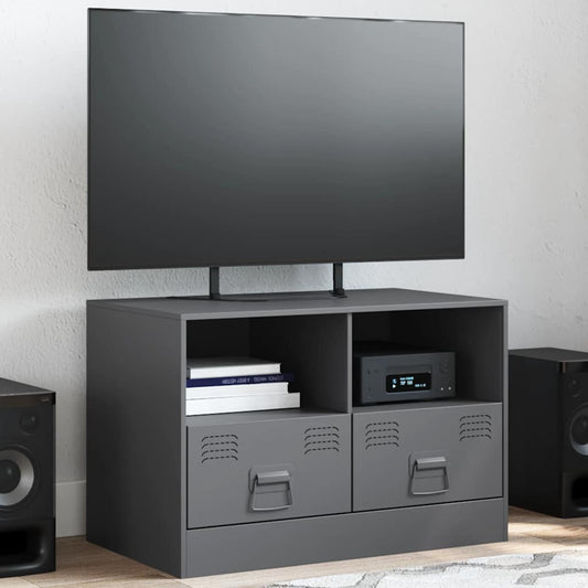 TV Cabinet Anthracite 67x39x44 cm Steel