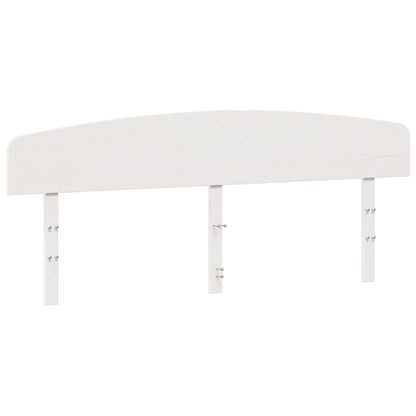 Solid Pine Headboard, White, 200 cm - Elegant & Durable Design