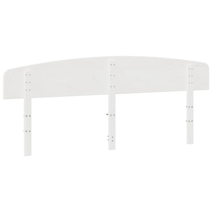 Solid Pine Headboard, White, 200 cm - Elegant & Durable Design