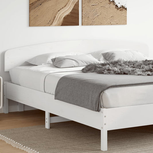 Solid Pine Headboard, White, 200 cm - Elegant & Durable Design
