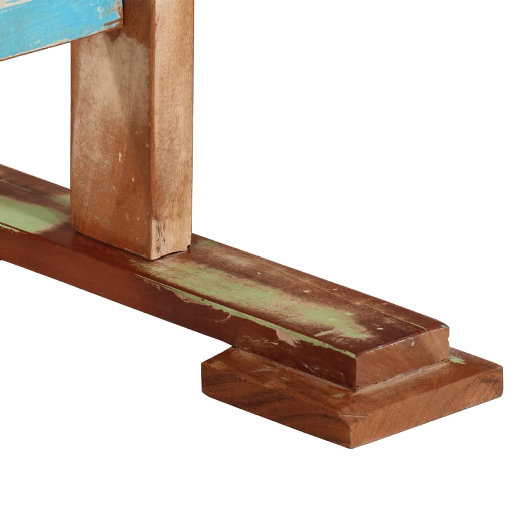 Solid Wood Reclaimed Dining Table 110x55x78 cm - Eco-Friendly Design