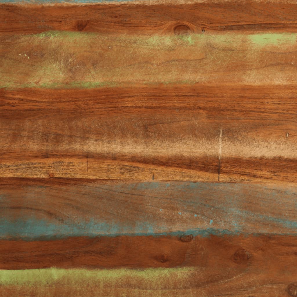Solid Wood Reclaimed Dining Table 110x55x78 cm - Eco-Friendly Design