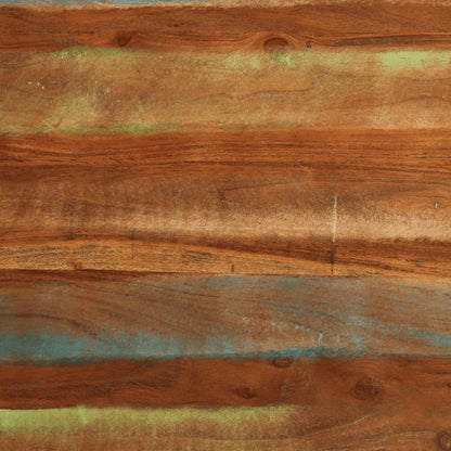 Solid Wood Reclaimed Dining Table 110x55x78 cm - Eco-Friendly Design