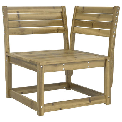 Impregnated Pine Garden Sofa Corner - 73x73x78 cm
