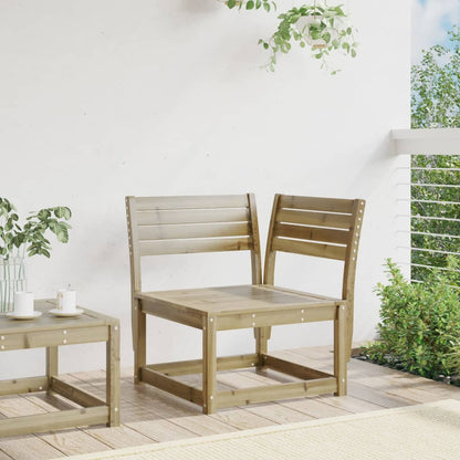 Impregnated Pine Garden Sofa Corner - 73x73x78 cm