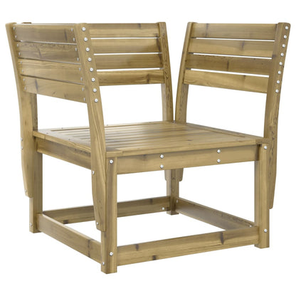 Durable Pine Garden Chair - Impregnated Wood for Longevity