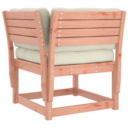 Solid Wood Douglas Garden Sofa Corner with Cushions 73x73x78 cm