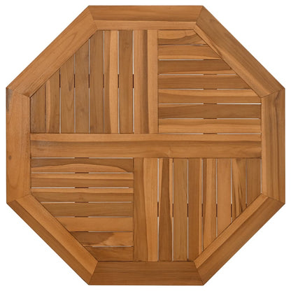 Octagonal Solid Teak Wood Table Top 60x60x2.5 cm