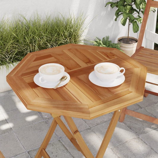 Octagonal Solid Teak Wood Table Top 60x60x2.5 cm