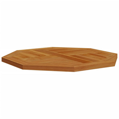 Octagonal Solid Teak Wood Table Top 70x70 cm