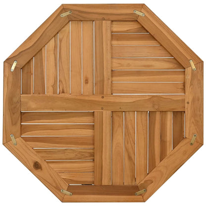 Octagonal Solid Teak Wood Table Top 70x70 cm