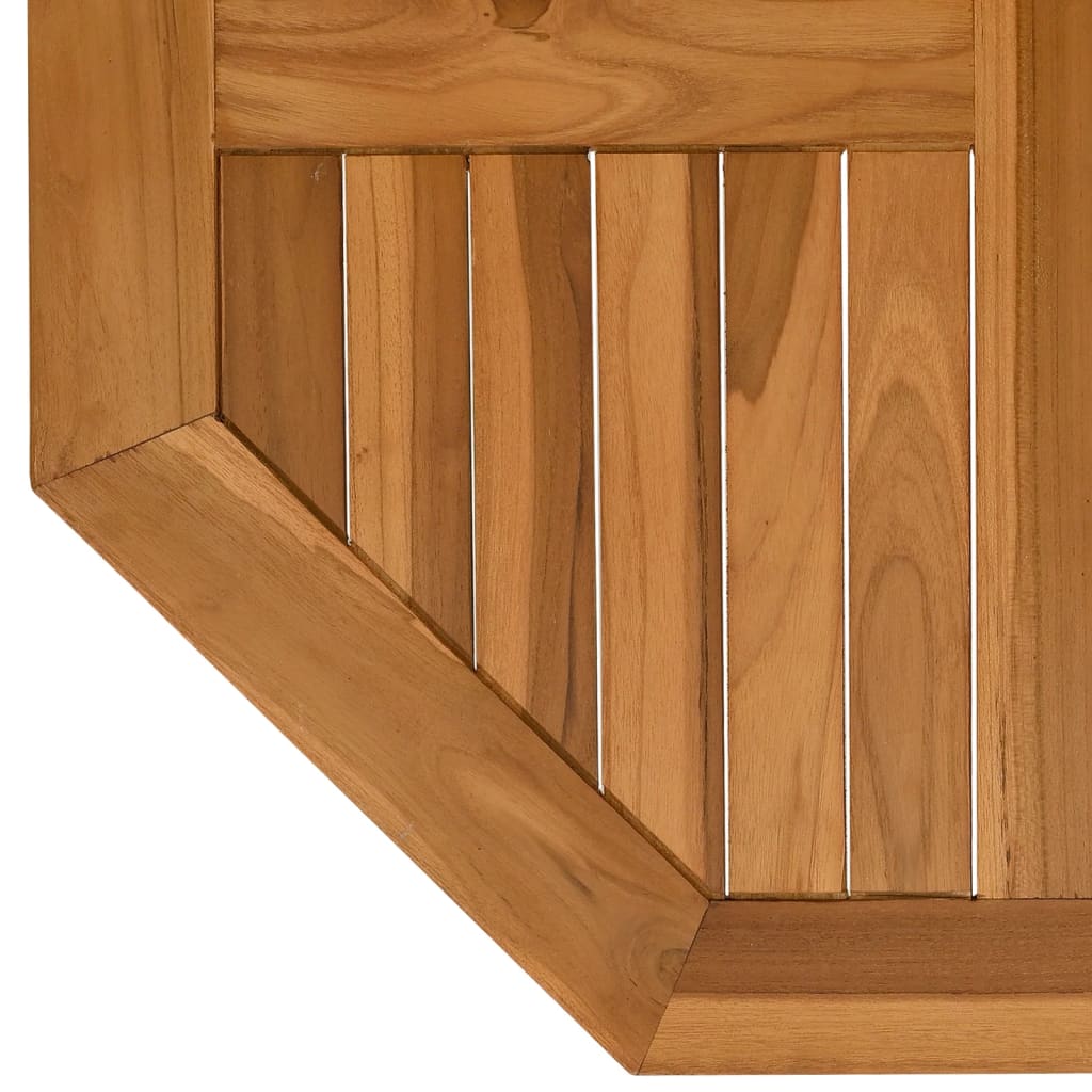 Octagonal Solid Teak Wood Table Top 70x70 cm