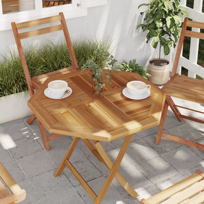 Octagonal Solid Teak Wood Table Top 70x70 cm