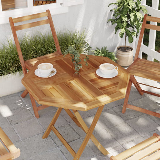 Octagonal Solid Teak Wood Table Top 70x70 cm