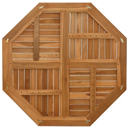 Octagonal Solid Teak Wood Table Top 90x90x2.5 cm