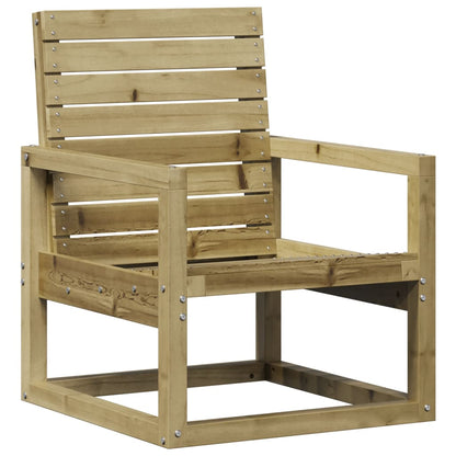 Compact Garden Chair - 57.5x63x76 cm - Impregnated Pine Wood