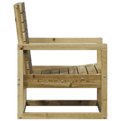 Compact Garden Chair - 57.5x63x76 cm - Impregnated Pine Wood