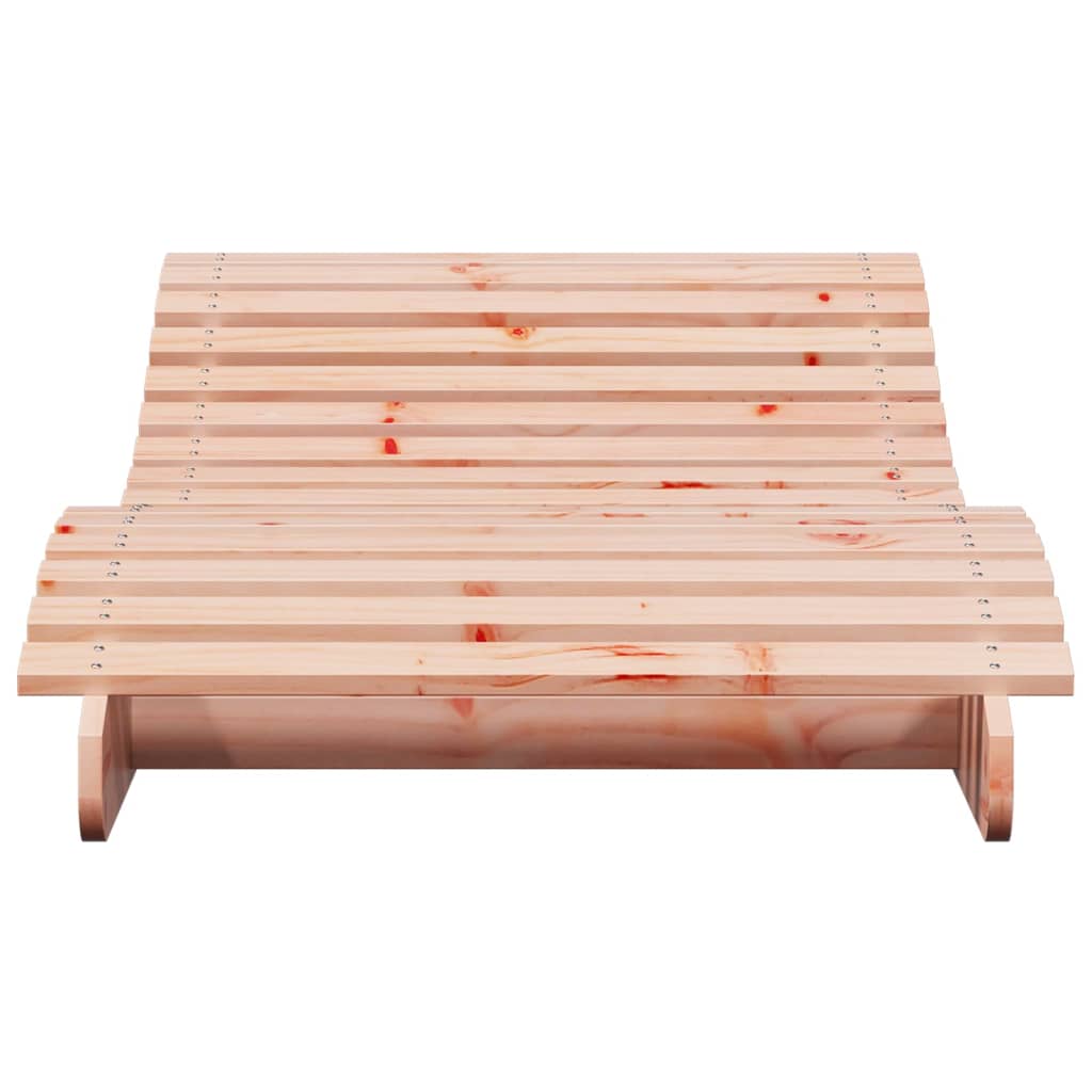 Douglas Wood Sun Lounger 205x80x31.5 cm - Solid & Stylish Design