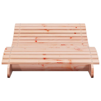 Douglas Wood Sun Lounger 205x80x31.5 cm - Solid & Stylish Design