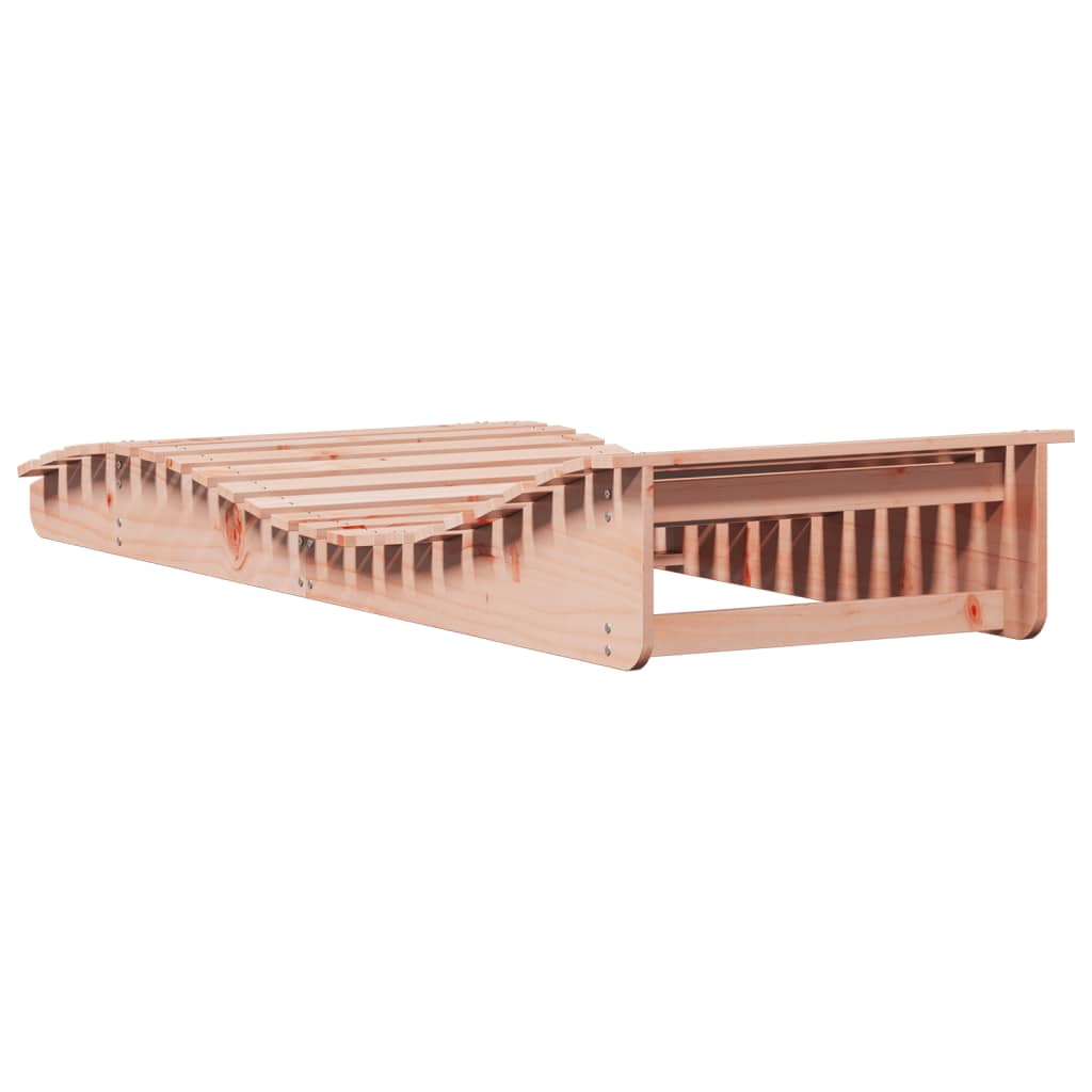 Douglas Wood Sun Lounger 205x80x31.5 cm - Solid & Stylish Design