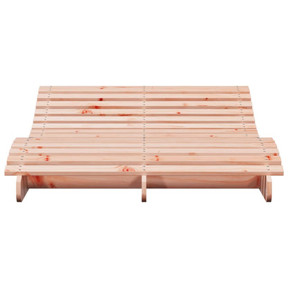 Solid Wood Douglas Sun Lounger 205x110x31.5 cm - Outdoor Relaxation