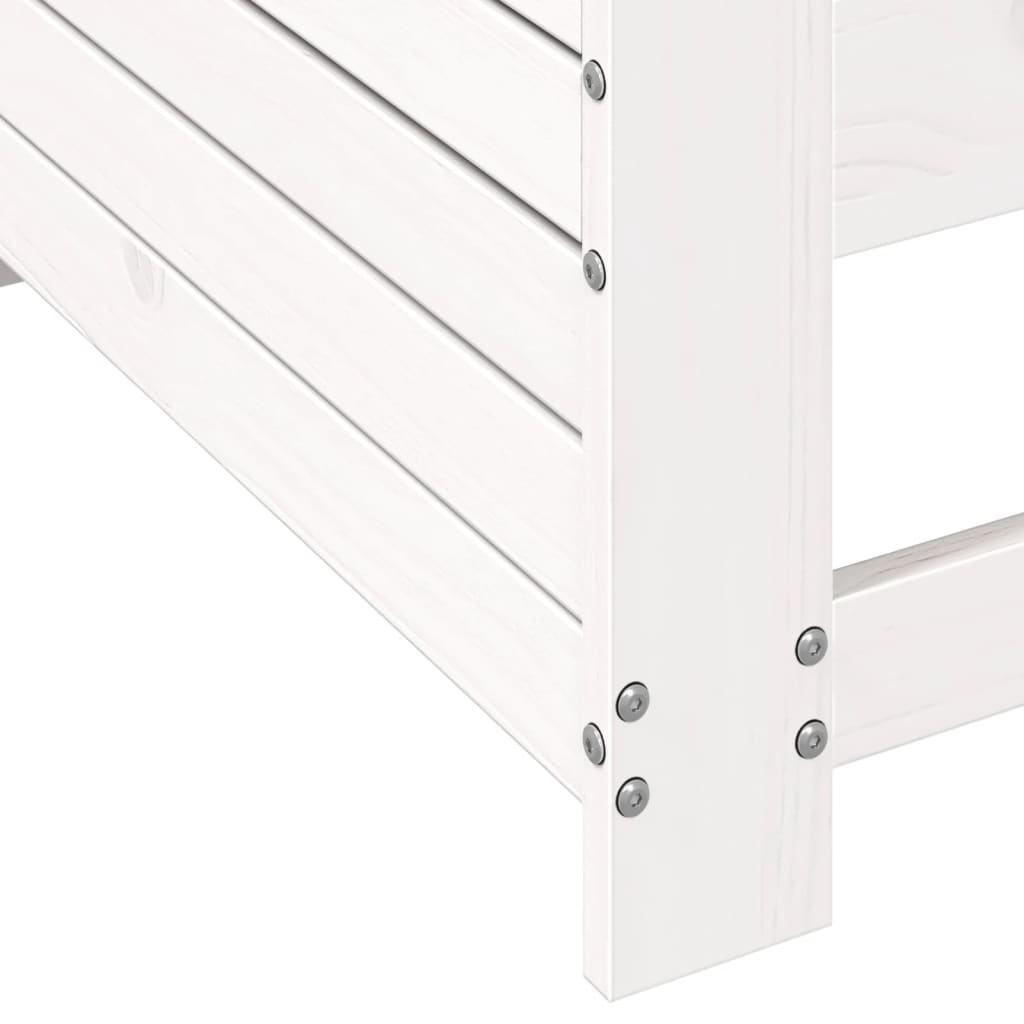 White Pine Garden Armrest Sofa 69x62x70.5 cm - Solid Wood
