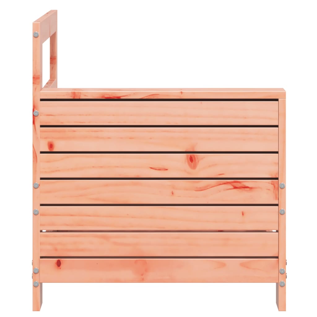 Solid Wood Douglas Garden Armrest Sofa - 69x62x70.5 cm