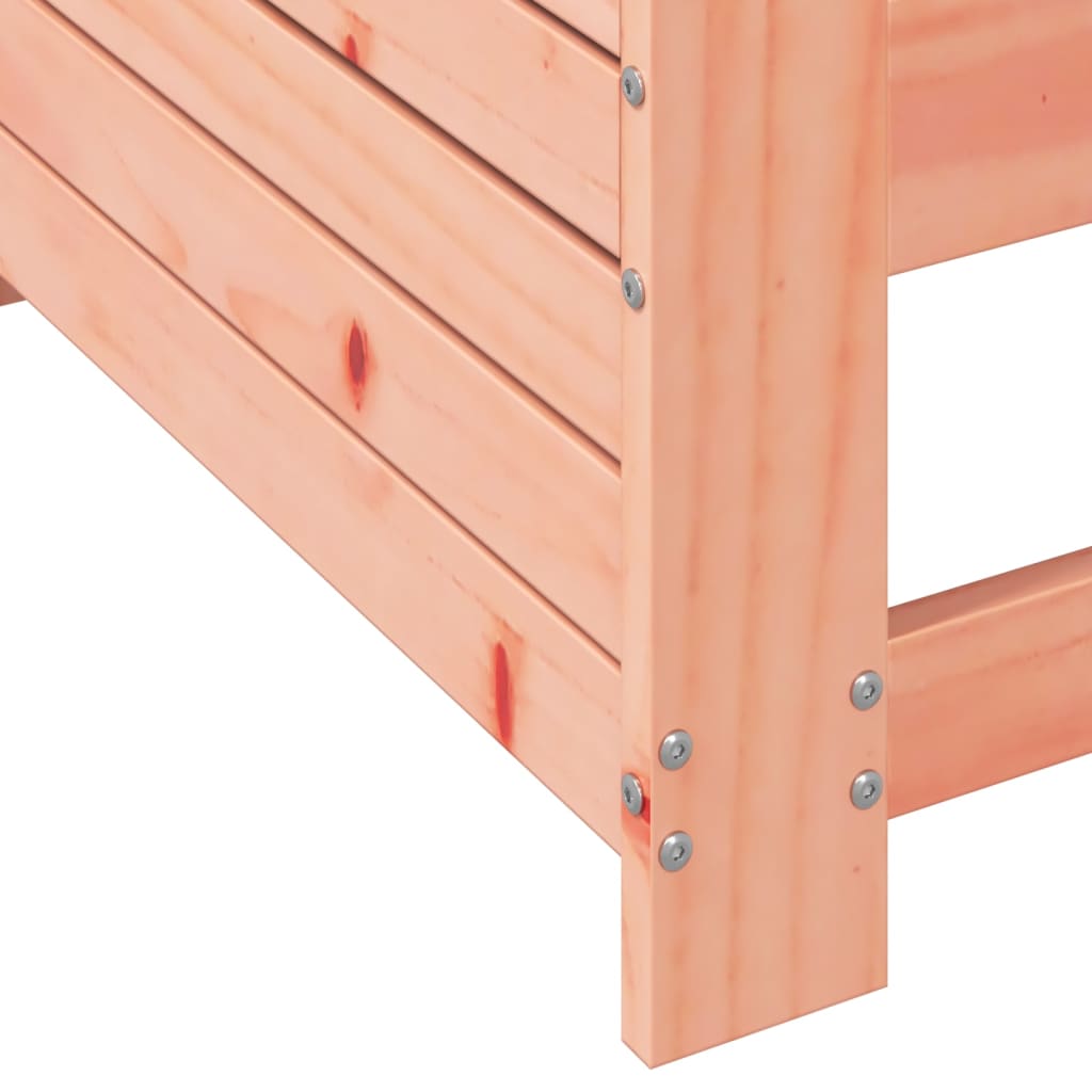 Solid Wood Douglas Garden Armrest Sofa - 69x62x70.5 cm