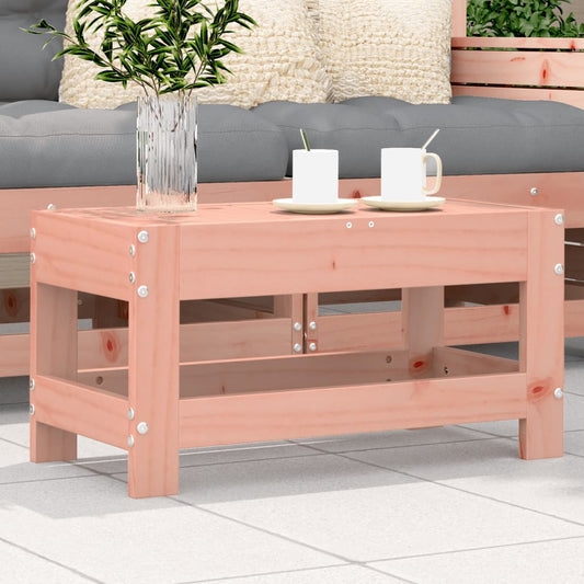 Solid Wood Douglas Garden Footstool, 62x30x32 cm - Durable & Stylish
