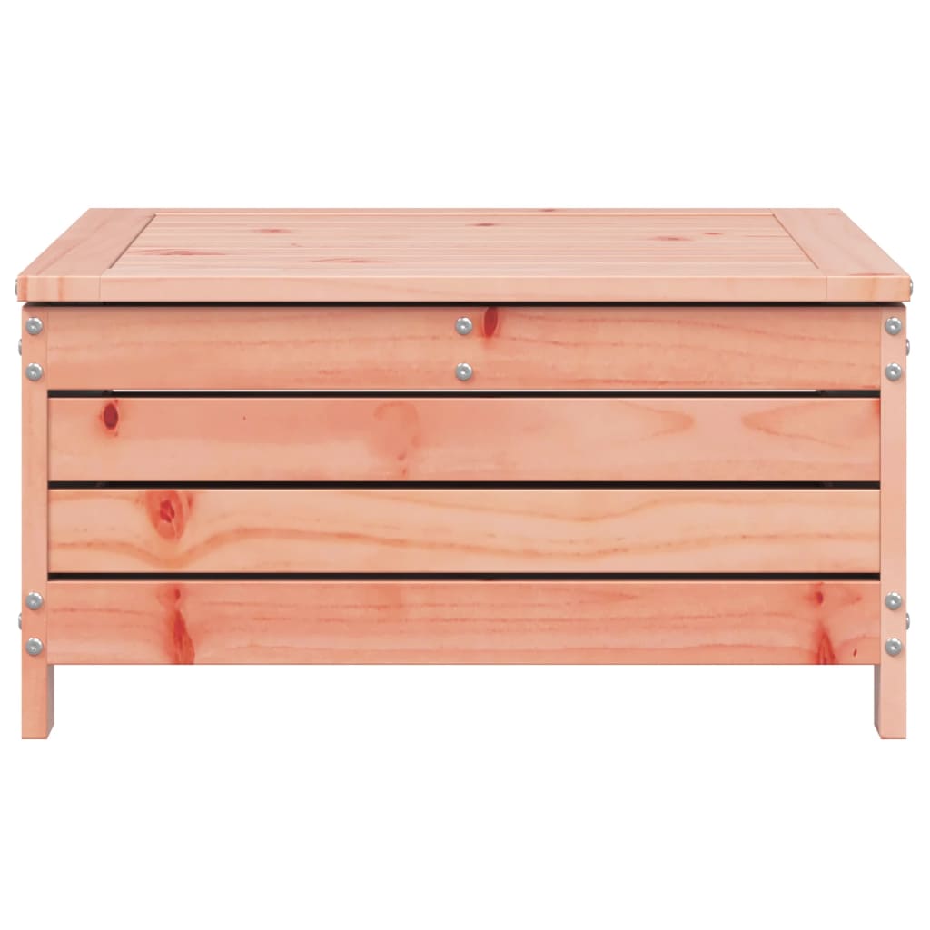 Solid Wood Douglas Garden Footstool 62x63.5x32 cm - Stylish & Durable
