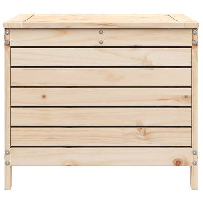 Solid Pine Garden Footstool 62x63.5x53.5 cm - Durable & Stylish Design