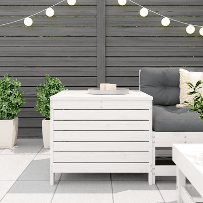 White Pine Garden Footstool - Solid Wood 62x63.5x53.5 cm
