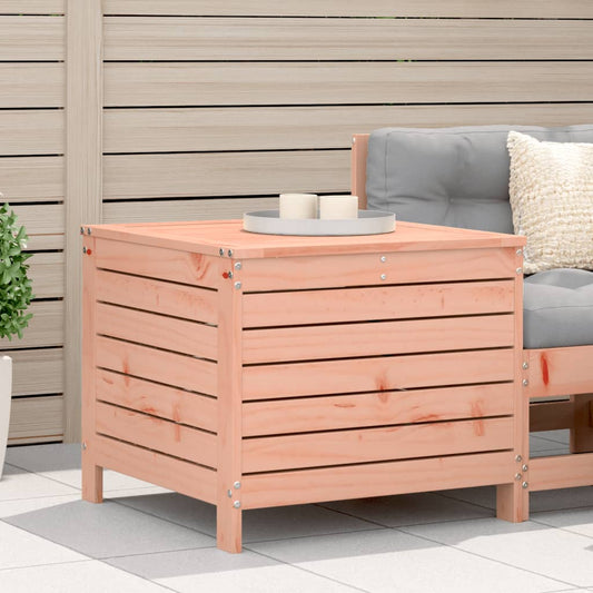 Solid Wood Douglas Garden Footstool 62x63.5x53.5 cm