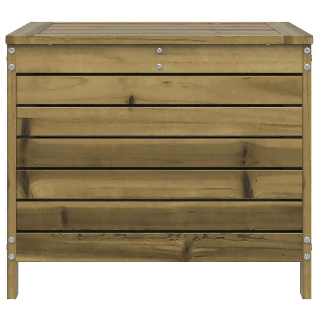 Garden Footstool 62x63.5x53.5 cm - Impregnated Pine Wood Stool