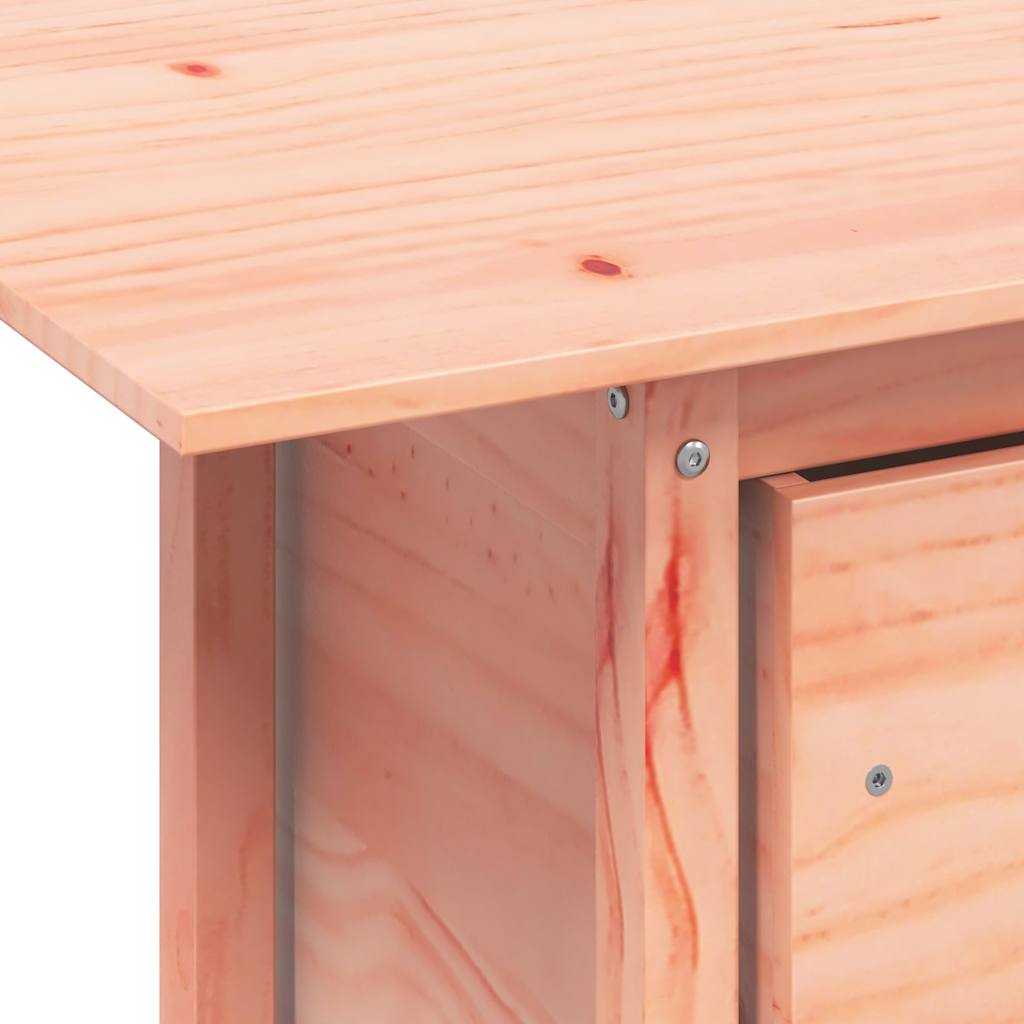 Solid Wood Douglas Garden Table 100x50x75 cm - Elegant & Durable