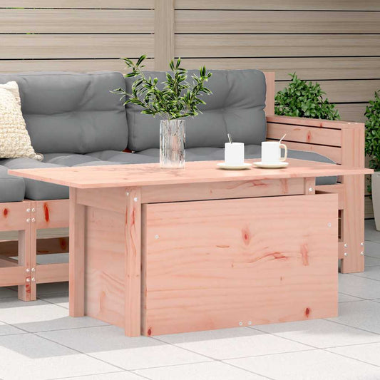 Solid Wood Douglas Garden Table 100x50x75 cm - Elegant & Durable