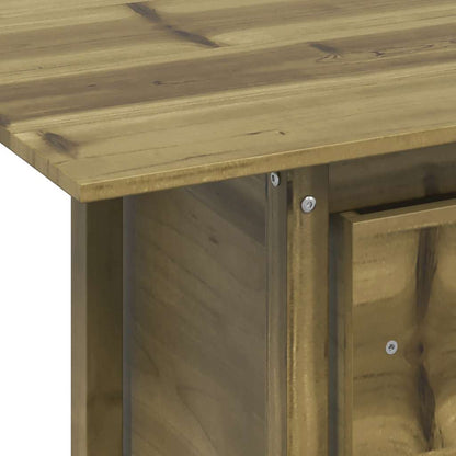 Impregnated Pine Wood Garden Table 100x50x75 cm