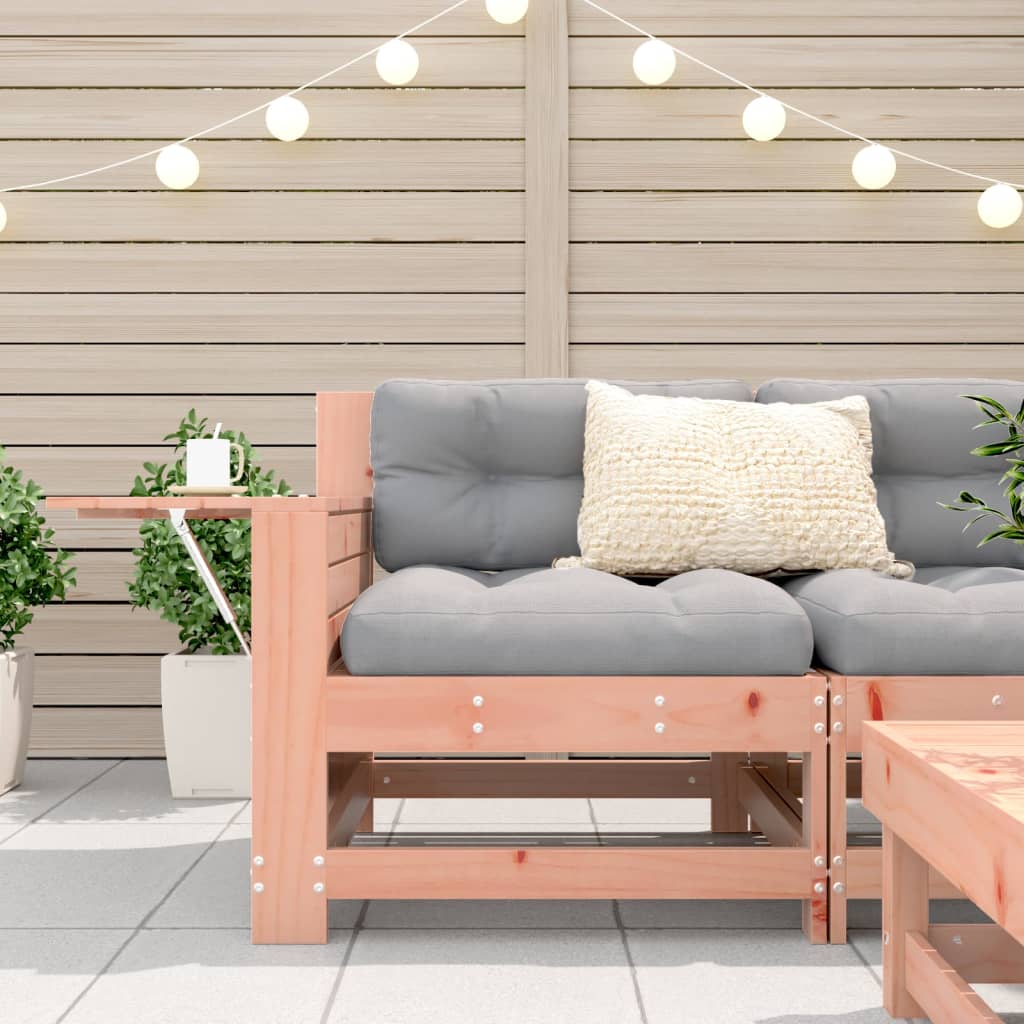 Solid Wood Douglas Garden Sofa with Cushions & Armrests