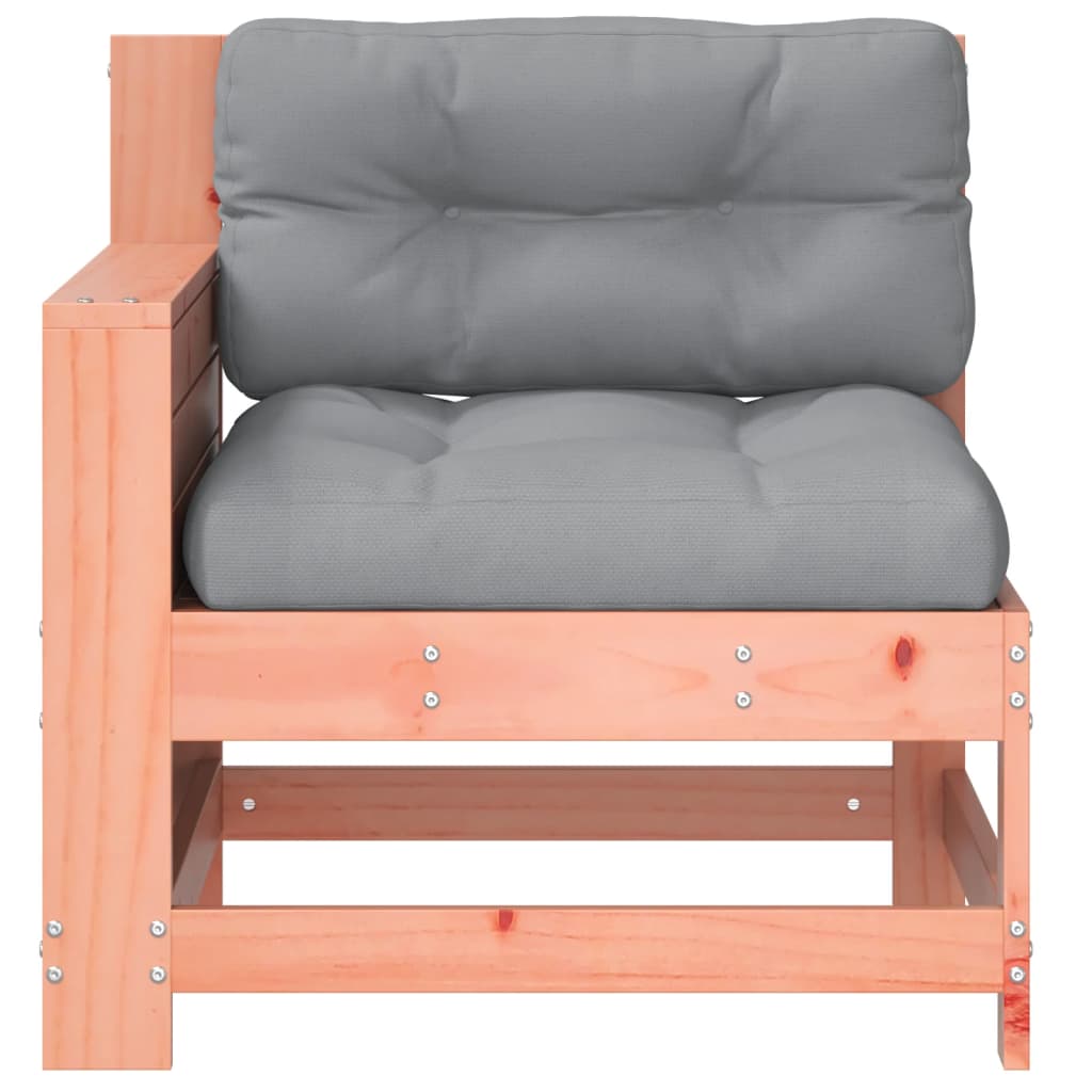 Solid Wood Douglas Garden Sofa with Cushions & Armrests