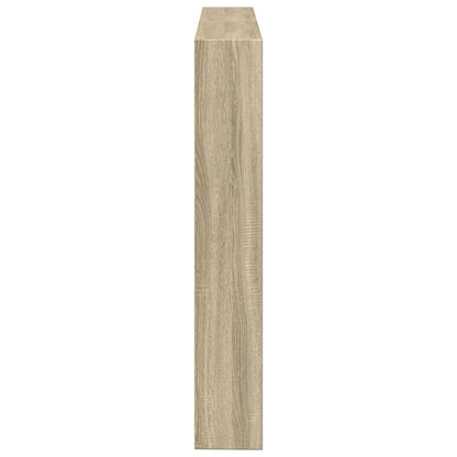 Sonoma Oak LED Headboard Cabinet 140x17x102 cm - Stylish Storage