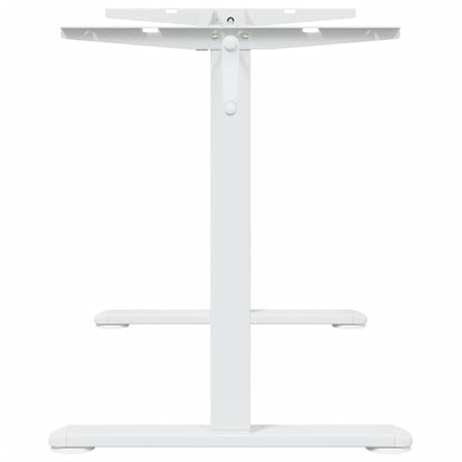 Adjustable White Steel Standing Desk Frame (94-135)x60x(70-114)cm