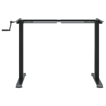 Adjustable Black Steel Standing Desk Frame (94-135)x60x(70-114) cm