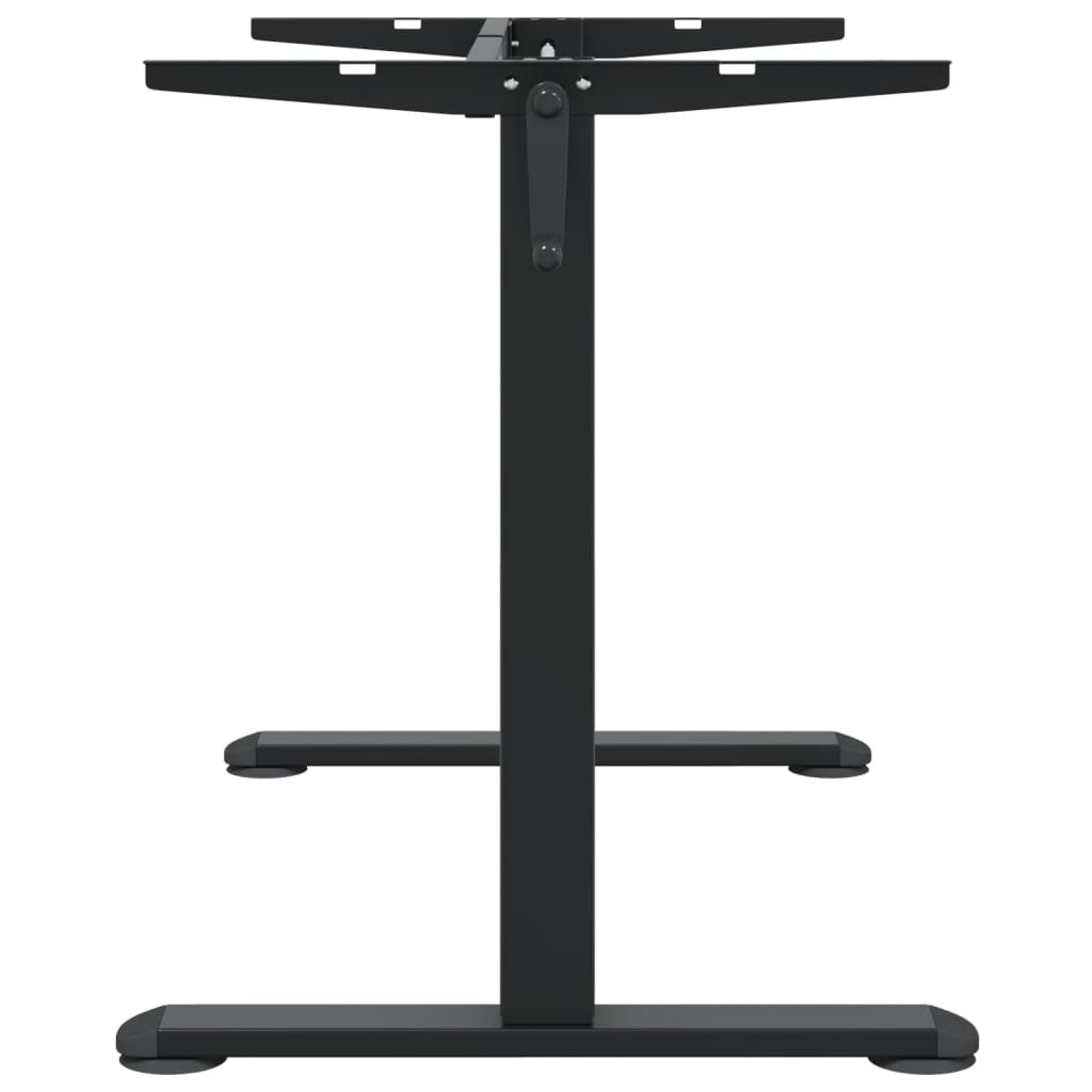 Adjustable Black Steel Standing Desk Frame (94-135)x60x(70-114) cm