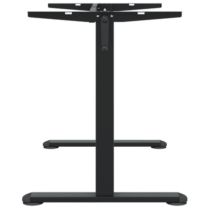 Adjustable Black Steel Standing Desk Frame (94-135)x60x(70-114) cm
