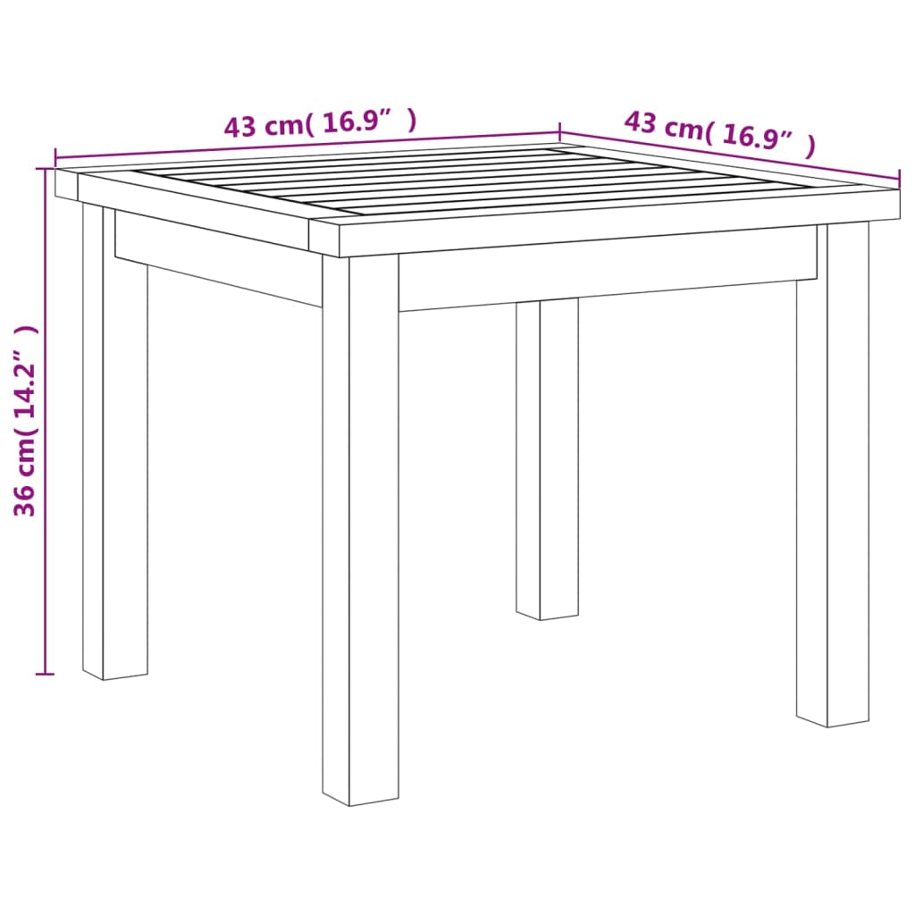 Elegant 3-Piece Grey Poly Rattan & Acacia Wood Bistro Set