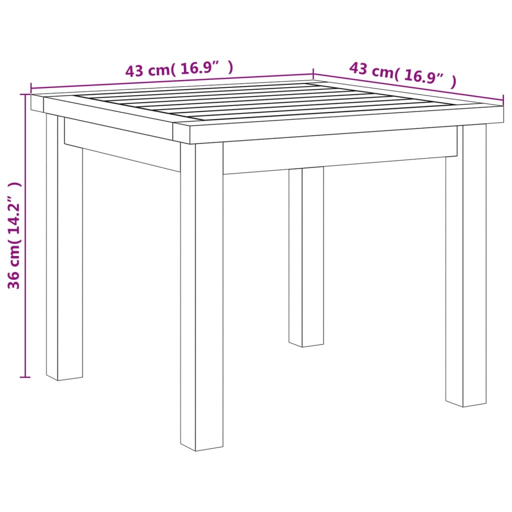 Beige Rattan & Acacia 3 Piece Bistro Set - Stylish Outdoor Seating