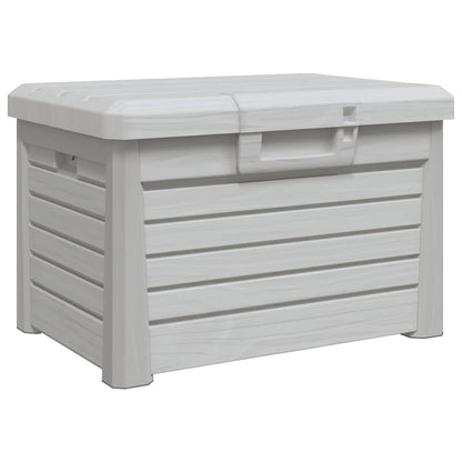 Outdoor Cushion Box, Grey Polypropylene, 73x50.5x46.5 cm Storage Solution