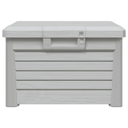 Outdoor Cushion Box, Grey Polypropylene, 73x50.5x46.5 cm Storage Solution